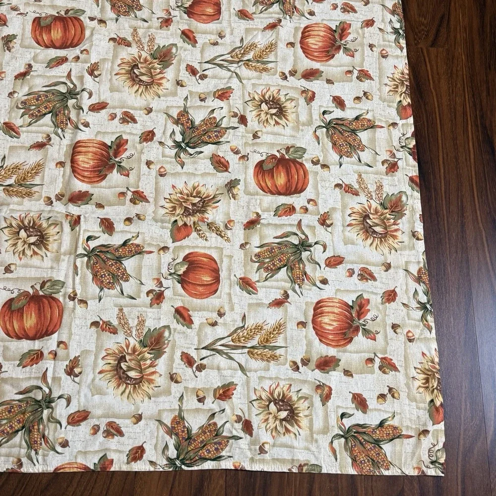 Harvest Fall Autumn Thanksgiving Cloth Tablecloth 51